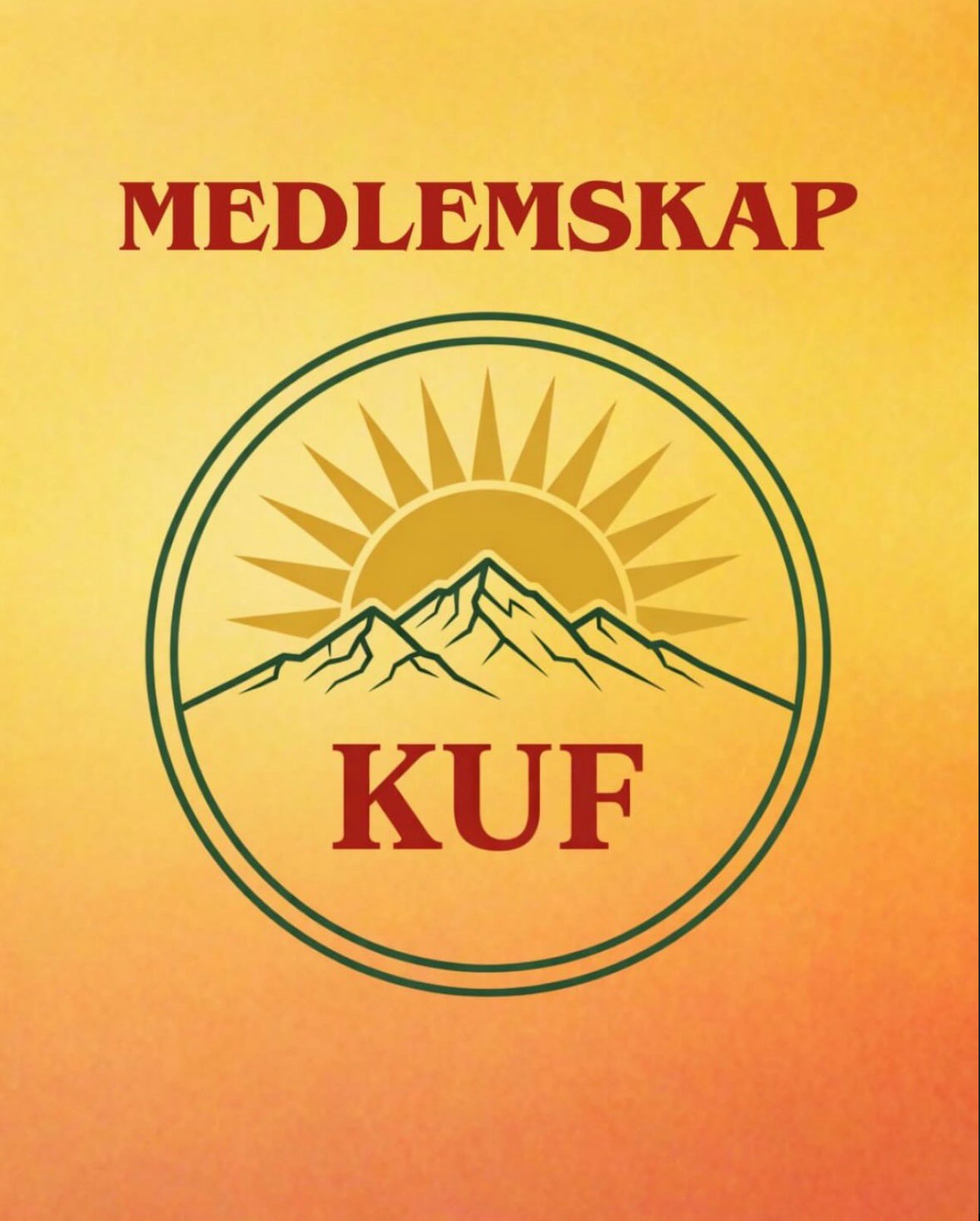 KUF Gävle medlemskap och personlig kickoffbiljett